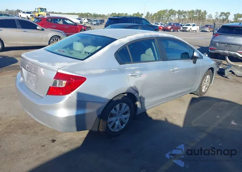2012 Honda Civic Lx из США, поврежденный, VIN 2HGFB2F58CH318114